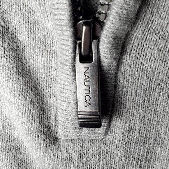 NAUTICA Navtech 1/4 Zip Pullover Sweater Men's Size S - Picture 8 of 9